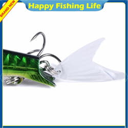 6PCS 8cm/22.5g Trolling Bait Swimbait Fishing Lure Bass Crankbait Tackle Wobbler - Thumbnail 7