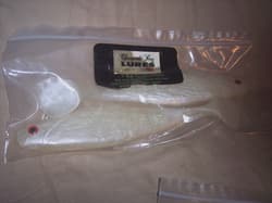 Chesapeake Bay Lure Red Eye Shad 9" Baitfish Umbrella Rig Striper Muskie Pike . - Thumbnail 2