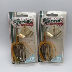 LOT OF 2 Teckel Maxqueaker Pup Buzzbait 3/8oz Bluegill Color #006 Topwater Bass - Thumbnail 1