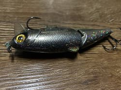 (2) Custom Painted Strike King- King Shad - Thumbnail 3