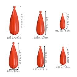  6 PCS Saltwater Plugs Casting Float Fishing Accessories for Kids - Thumbnail 10