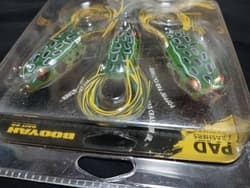 BOOYAH Frog, Toad Runner, Pad Crasher, 4-piece set, 2 sets, for Snakehead, - Thumbnail 5