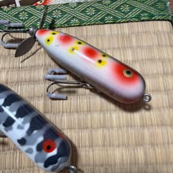 Old Heddon Magnum Torpedo Gray Wakame Small Set of 2 - Thumbnail 7