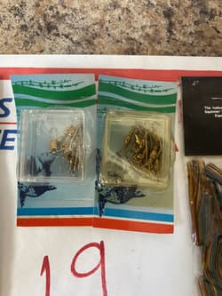 Vintage Johnson Silver Minnow Weedless Wonder  And Extra Fishing Accessories - Thumbnail 5