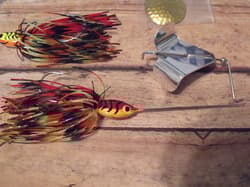NEW @ UNCLE SKIPS *)(( 1/2oz.MUD CREEK DAWG SPINNERBAIT & BUZZBAIT L@@K L@@K  - Thumbnail 3