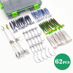 5 Arms Alabama Umbrella Rig Fishing Bass Kit Fishing Lures Rigs for Lures wit... - Thumbnail 4