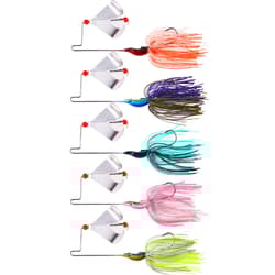 5PCS Spinnerbait Fishing Lure Buzzbait 22g Blade Bait Spoon Rubber Skirt Bass - Thumbnail 1
