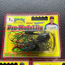 810162 New Strike King Rattling Pro el Jig 1oz 3 pieces set ⑨ Strike King Pro - Thumbnail 2