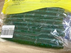 Yamamoto Senko 5 inch Watermelon Gil Cinnamon Red Blue Flake 10pcs 2 packs Gary - Thumbnail 4