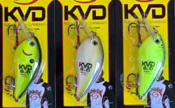 3-Strike King KVD 8.0 Magnum Squarebill Crankbaits 4-1/2" 1-1/8 oz Depth 3-7 ft - Thumbnail 2