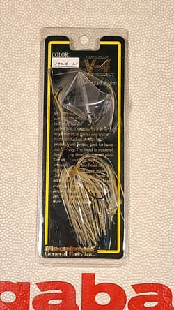 WOW! Megabass V-4 PROP BUZZ BUZZBAIT "METAL GOLD" 5/16 Oz. FREE SHIP - Thumbnail 1