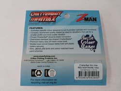 ZMan Chatterbait Mini Max 1/4oz Red Nightmare Fishing Lure - Thumbnail 3