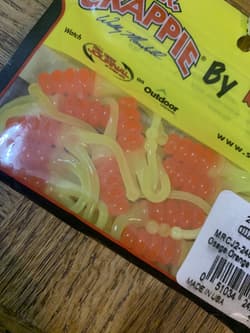 Mr. Crappie Strike King 2” Joker Osage Orange Glow - Thumbnail 2