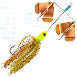 6PCS Spinner Bait Fishing Lures Jig Head Spoon Metal 3/4oz Buzzbait Blade Tackle - Thumbnail 14