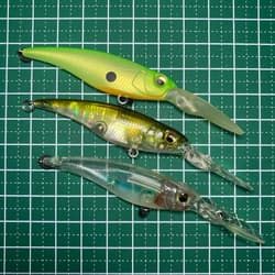 Megabass Shading X Silent Shad Lure Set 3pcs Hard Baits Fishing Accessories - Thumbnail 8