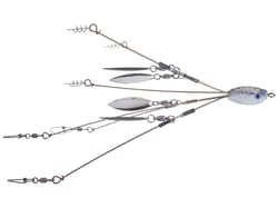 Hog Farmer Tactical Bassin Mini Flex Rig Umbrella Rig - 4 Blade / 6 Wire - Thumbnail 1