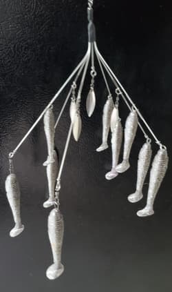 Mega Baitball - Premium Hardware - Alabama Umbrella Rig - BAITS NOT INCLUDED - Thumbnail 7