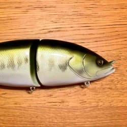 TFOX Big Bait Handmade 26cm Ghost Color Large Swimbait Rare New - Thumbnail 4