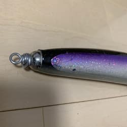 Carpenter Maihime 120 Fishing Lure Purple/Black Used Swimbait - Thumbnail 7