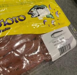 Three new Gary Yamamoto Tailess Club 60 lures, set of 3 colors - Thumbnail 4