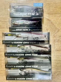 Megabass (Lot Of 6) Ito Vision Oneten Suspending Jerkbaits, Free Shipping! NWT! - Thumbnail 7
