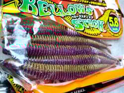 Huge Set of Gary Raid G-Crack Worms with Keeper Japan Fishing Accessories - Thumbnail 4