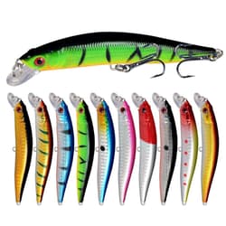 10 Color Lure Plastic Hard Bait Biomimetic False Bait Accessories; Lure O2W0 - Thumbnail 3