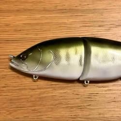 TFOX Big Bait Handmade 26cm Ghost Color Large Swimbait Rare New - Thumbnail 3