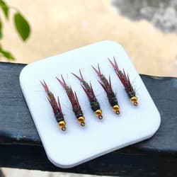5 Pieces Fly Fishing Lure Artificial Hard Jig Fishing Accessories Realistic - Thumbnail 1