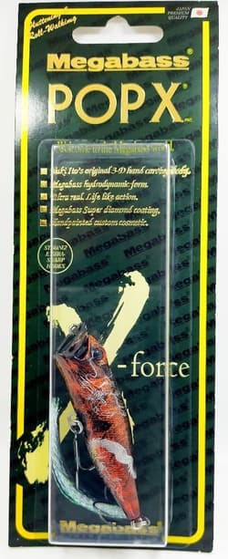 Megabass POP-X & POPMAX Red Oracle Topwater Lures 2018 Limited New Set - Thumbnail 3
