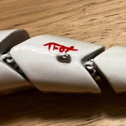 TFOX Big Bait Handmade 26cm Ghost Color Large Swimbait Rare New - Thumbnail 8