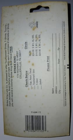 Vintage Strike King Jr. Buzz-King Buzzbait 3/16oz Chrt/Org Skirt/Silver Blade - Thumbnail 2