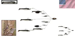 High-Performance 5-Arm Umbrella Rig - Lightweight Metal Design for All- Use - Thumbnail 2