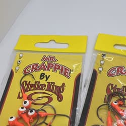 Strike King Mr. Crappie Jig Heads Lot of 5 Packs 1/32 & 1/16 oz ~40 Total NEW - Thumbnail 6