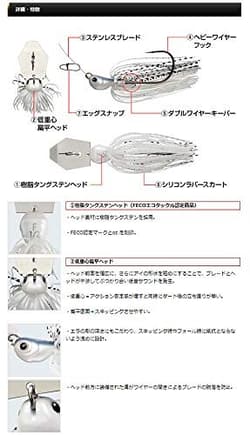 NEW Evergreen ChatterBait Jack Hammer TG 1/2oz #40 Green Pumpkin Chart - Thumbnail 2