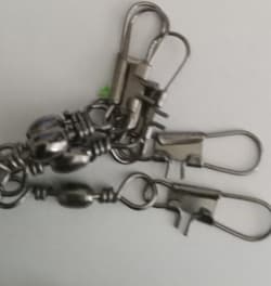 Pap's Umbrella Rig (5 pronged) Qty 2 and Pap's Hair Jig Green/Green(Qty 5) - Thumbnail 2