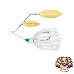 NEW Daiwa Bass Steez Spinnerbait Glow Snubbull 1/2oz DW - Thumbnail 1