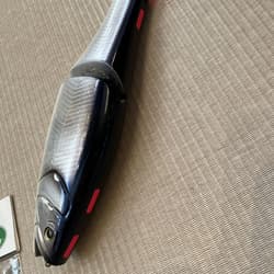 Roman Made Aluminum Mother Swimbait First Edition Custom Sponge Joint Tail - Thumbnail 3