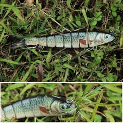 Bass Trout Crappie Lures, Lifelike Swimbait for Fishing - Thumbnail 6