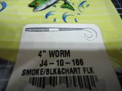 Gary Yamamoto 4" Worm (166) Near Mint - 2 Bags - Thumbnail 2