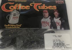 Strike King CT2.75-278 Soft Plastic 2.75 Inch FAT Coffee TUBE-1ea 9pk-NEW-SHIP24 - Thumbnail 3