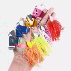 4pcs 11.5cm/22g Spinnerbait Blade Bait Rubber Skirt Buzzbait Fishing Lure Tackle - Thumbnail 12