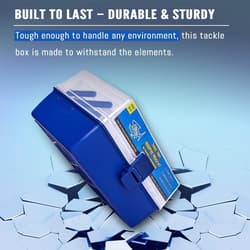 Complete Fishing Tackle Kit with 448 Pieces Hooks Weights Pliers and Accessories - Thumbnail 8