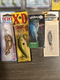 Fishing Lures Lot Of 13 Strike King Rebel Rooster Tail Gitzit Berkley Crankbait - Thumbnail 6