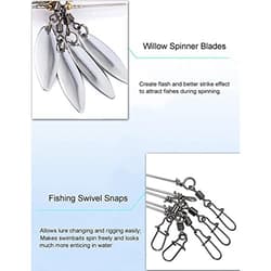 Alabama Rig Kit 5 Arms Alabama Umbrella Rig Bass Fishing Kit a Rig Type a - Thumbnail 8