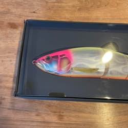 JACKALL DOWZ SWIMMER 400SF MARUHATA PHANTOM FLAME CHART 21.2oz 400mm From Japan - Thumbnail 2