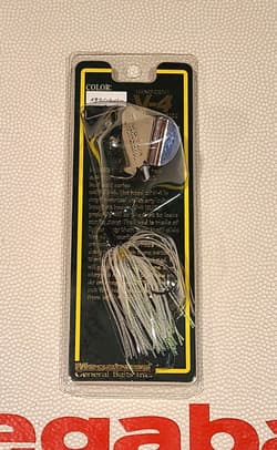 WOW! Megabass V-4  PROP BUZZ BUZZBAIT "METAL SILVER" 5/16 Oz.   FREE SHIP - Thumbnail 1