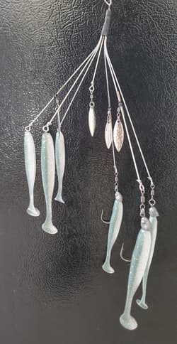 Alabama Rig Bait Ball Umbrella Premium Hardware - BAITS AND HOOKS NOT INCLUDED  - Thumbnail 1