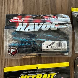 Bass Lure Bundle Lot Of 10 Including Berkley, Net Bait, Booyah, Strike King  NEW - Thumbnail 2