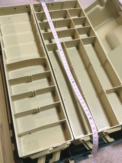 Plano Large Storage Box for Topwater Lures, Used, Fits Balsa, Ziller, Heddon - Thumbnail 4